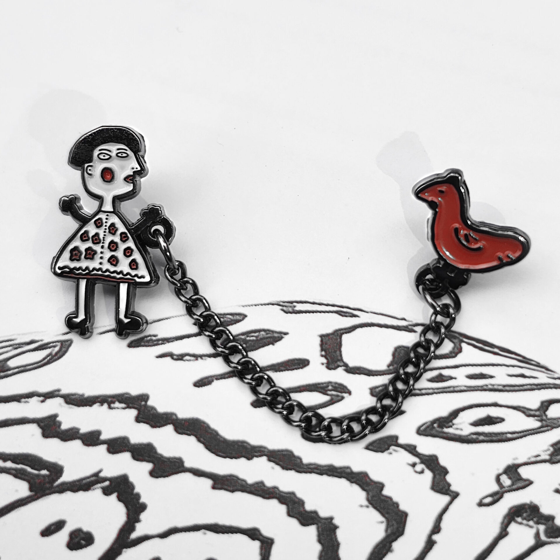 Yunizar Enamel Pin