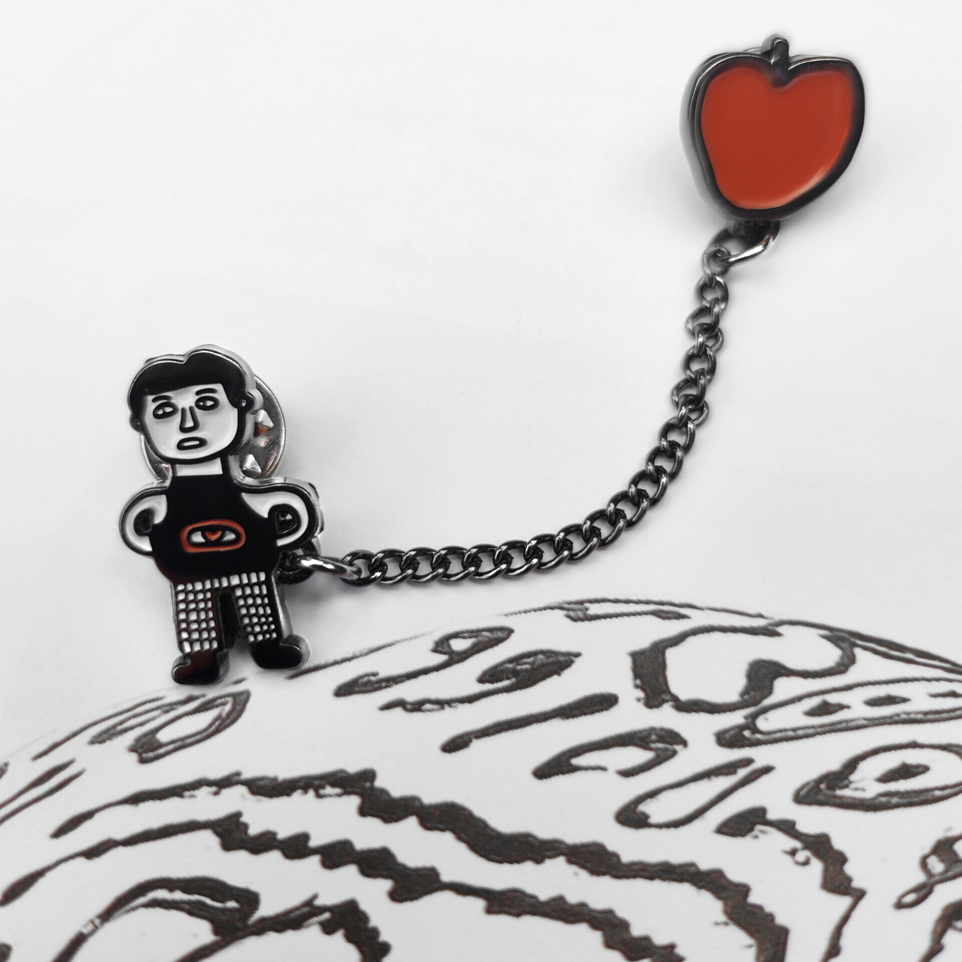 Yunizar Enamel Pin - Image 2