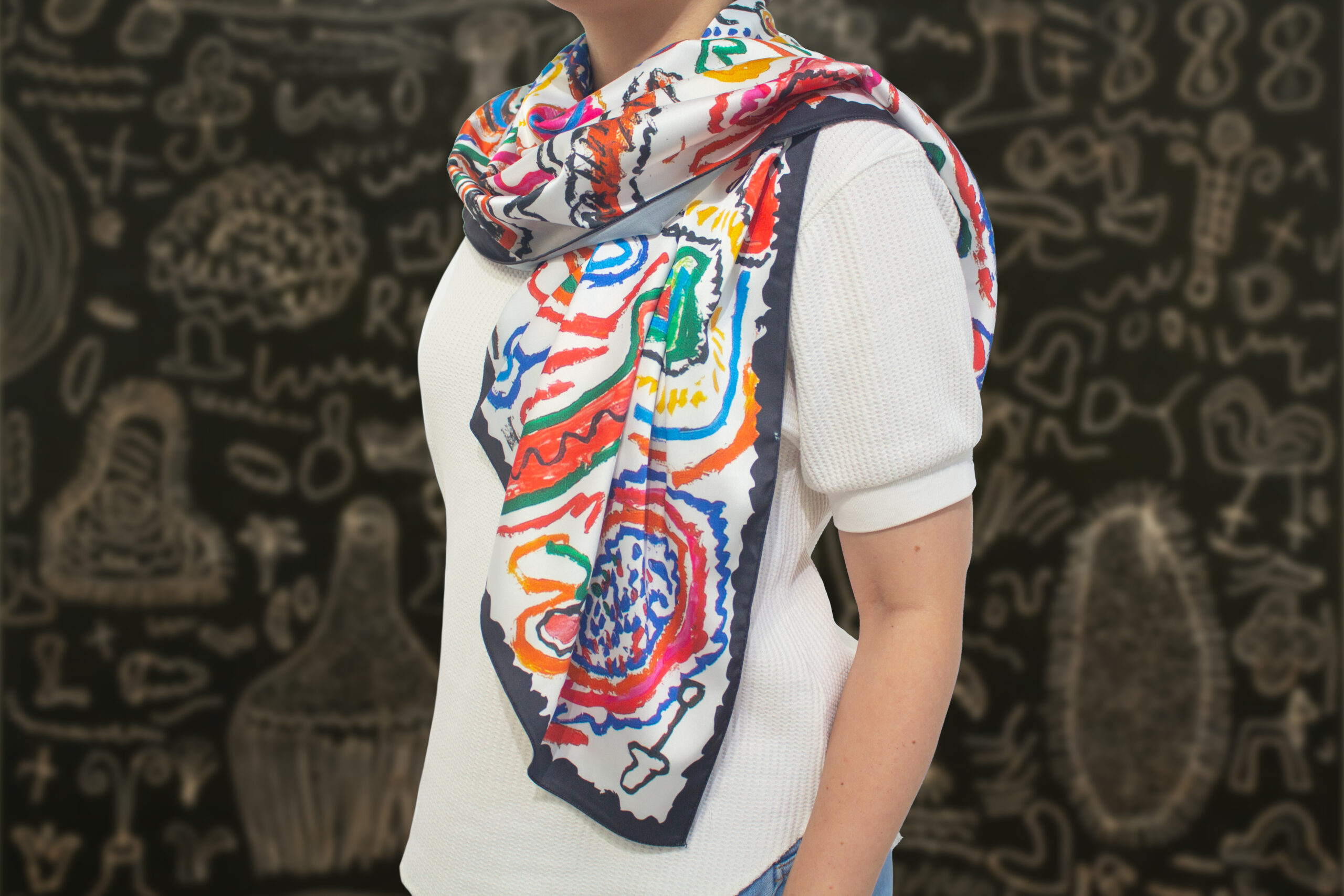 Yunizar Silk Scarf